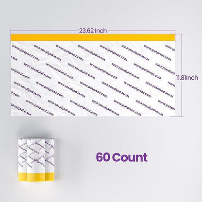 Autoscooper 11 by Petpivot Waste Bags for Automatic Litter Boxes, 60-Pack