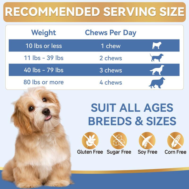 【SALE】WEALLIN Flea & Tick Prevention Chews for Dogs – Natural Formula with Coconut Oil & Flaxseed – 120 Soft Chews – Daily Support for All Breeds & Sizes – Gentle Vet-Formulated – Free Gift Included - Animal Safe