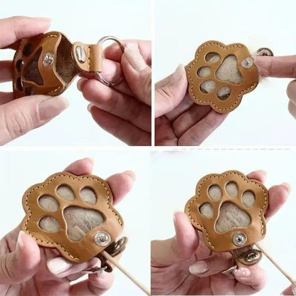5 Pack-Cat and Dog Hair Keychain Hanger Creative Pet Cat and Dog Hair Decoration for Pet Owners to Collect and Commemorate.