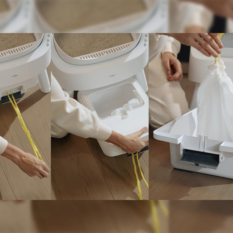 Autoscooper 11 by Petpivot Waste Bags for Automatic Litter Boxes, 60-Pack