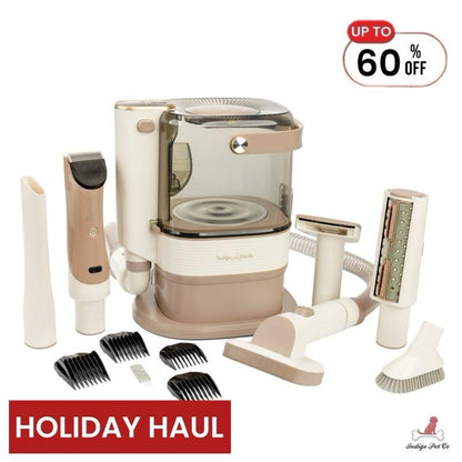 Indigopet Grooming Vacuum Kit - 6 in 1 Pet Grooming