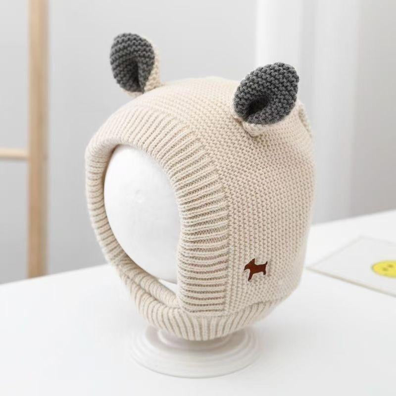 Dog Silent Ear Muffs, Noise Protection Ear Covers, Large Dogs Knitted Hat Ears, Fabric Material, Pets Supplies