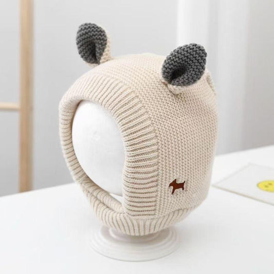 Dog Silent Ear Muffs, Noise Protection Ear Covers, Large Dogs Knitted Hat Ears, Fabric Material, Pets Supplies