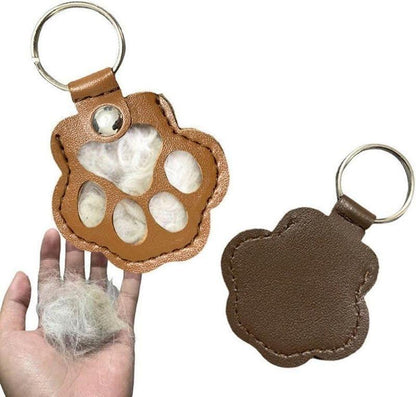 5 Pack-Cat and Dog Hair Keychain Hanger Creative Pet Cat and Dog Hair Decoration for Pet Owners to Collect and Commemorate.