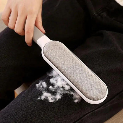 Reusable Dust Removal Brush, Double-Sided Pet Hair Remover, Manual Electrostatic Brush, Can Be Used in Multiple Places