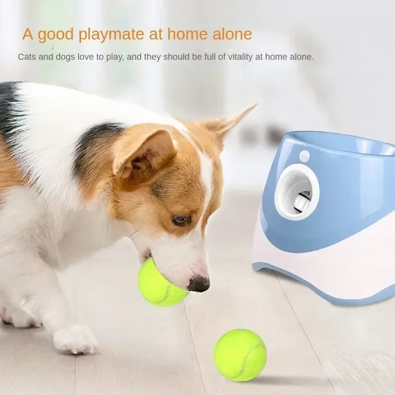Catapult for Dogs Ball Launcher Dog Toy Tennis Ball Launcher Jumping Ball Pitbull Toys Tennis Ball Machine Automatic Throw Pet
