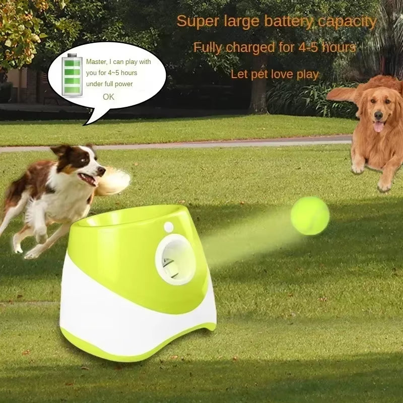 Catapult for Dogs Ball Launcher Dog Toy Tennis Ball Launcher Jumping Ball Pitbull Toys Tennis Ball Machine Automatic Throw Pet