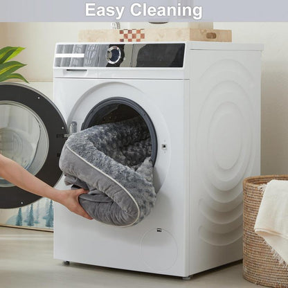 Large Dog Beds Washable Orthopedic Self Warming Bed Sofa Bed with Waterproof Lining Non Slip Bottom for Pet Sleeping Comfortable and Durable Xl/42X30X6.5Inch