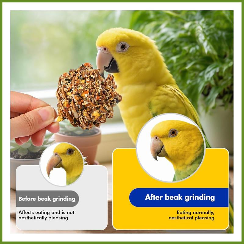 Natural Pinecone Chew Toys with Edible Sunflower & Veggies - Malt Sugar Coated Foraging Enrichment for Parrots Cockatiels Conures Budgies Immune & Digestive Support Safe Bird Toy 2Pcs