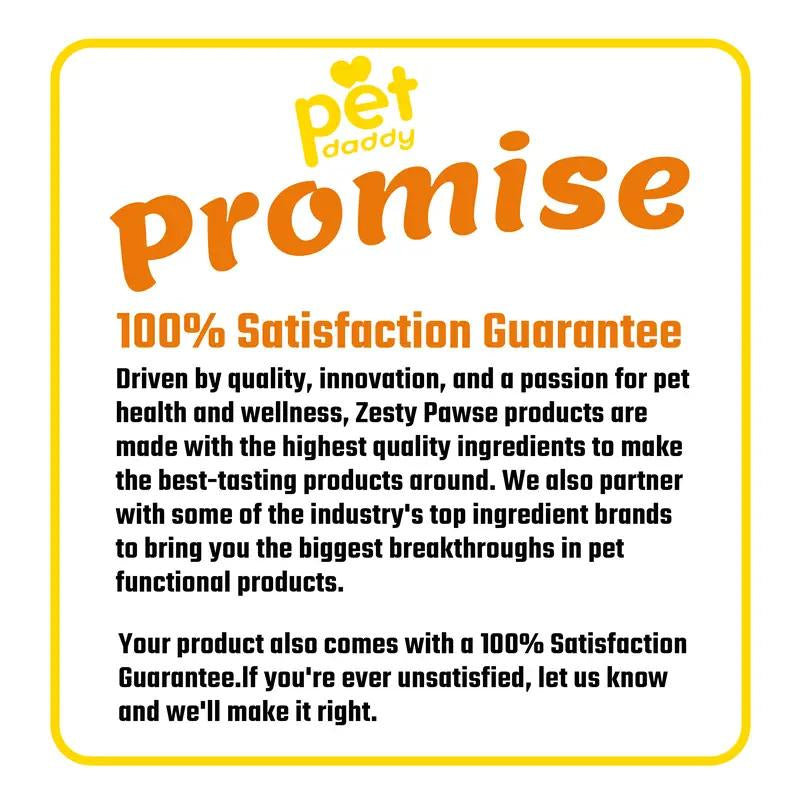 Pet Daddy 8-In-1 Multivitamin Bites for Dogs - 120 Chews for Joint Skin Omega 3 Support - Heart Immune Health - Coq10 Cod Liver Oil