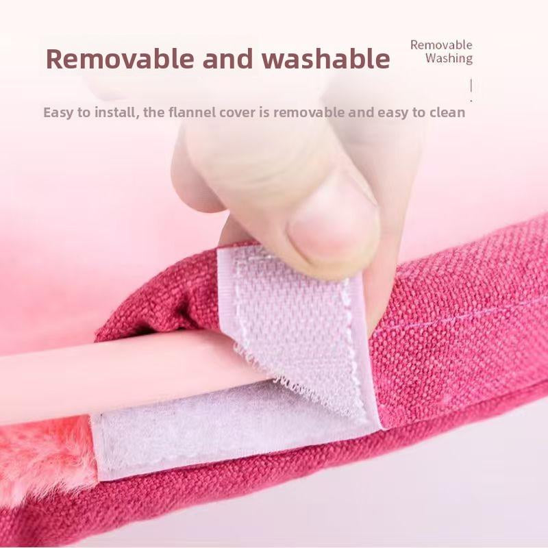 [Already Have 10K Favorites]Cozy Christmas Cat Hammock - Plush Raised Pet Bed with Fluffy Pad & Breathable Sides | Warm Winter Lounging for Cats & Small Dogs | Purrfect Holiday Gift round Gray Washable Cat Bed for Indoor Comfort