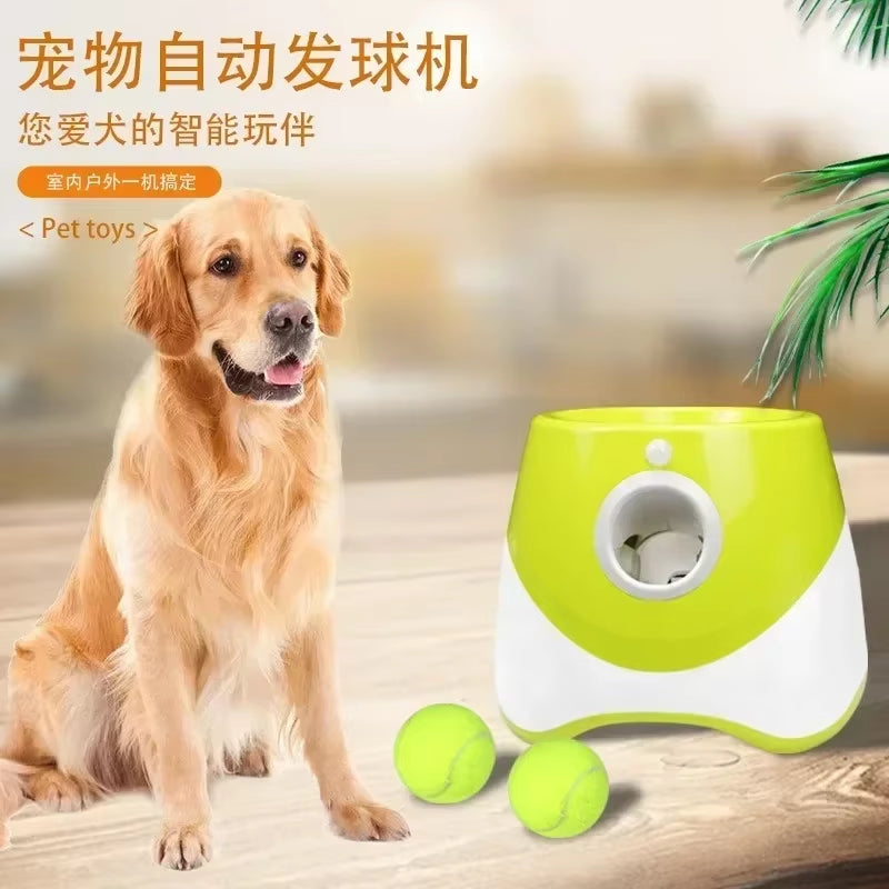 Catapult for Dogs Ball Launcher Dog Toy Tennis Ball Launcher Jumping Ball Pitbull Toys Tennis Ball Machine Automatic Throw Pet