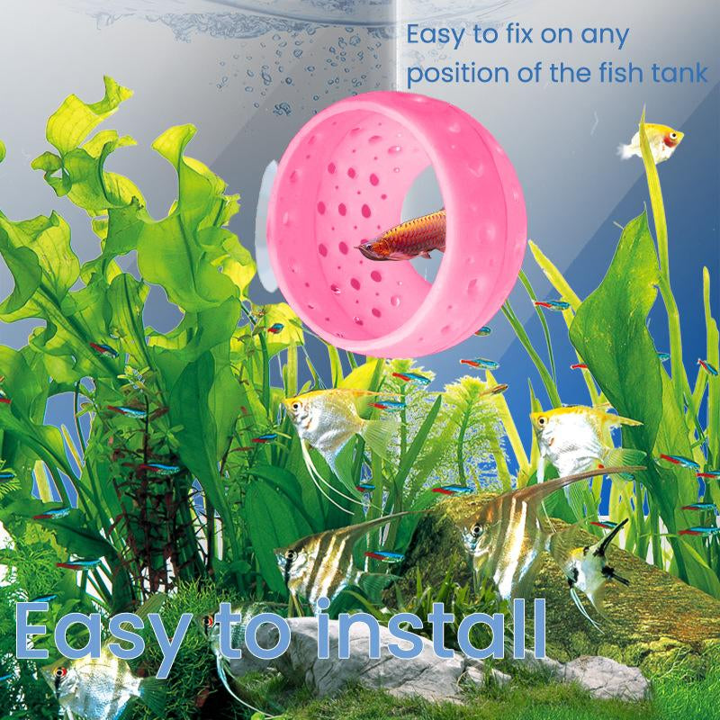 Fish Cave Lounge Suction Cup Hideout Fish Tank Plastic Decorations